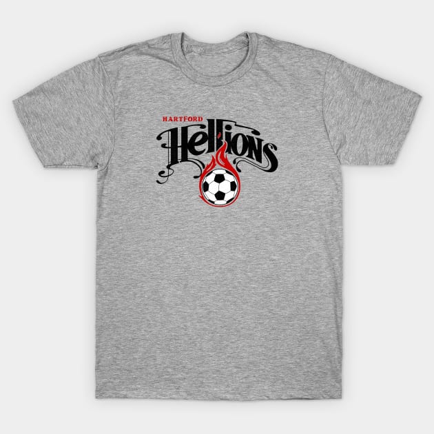 Defunct Hartford CT Hellions Soccer MILS 1979 T-Shirt by LocalZonly